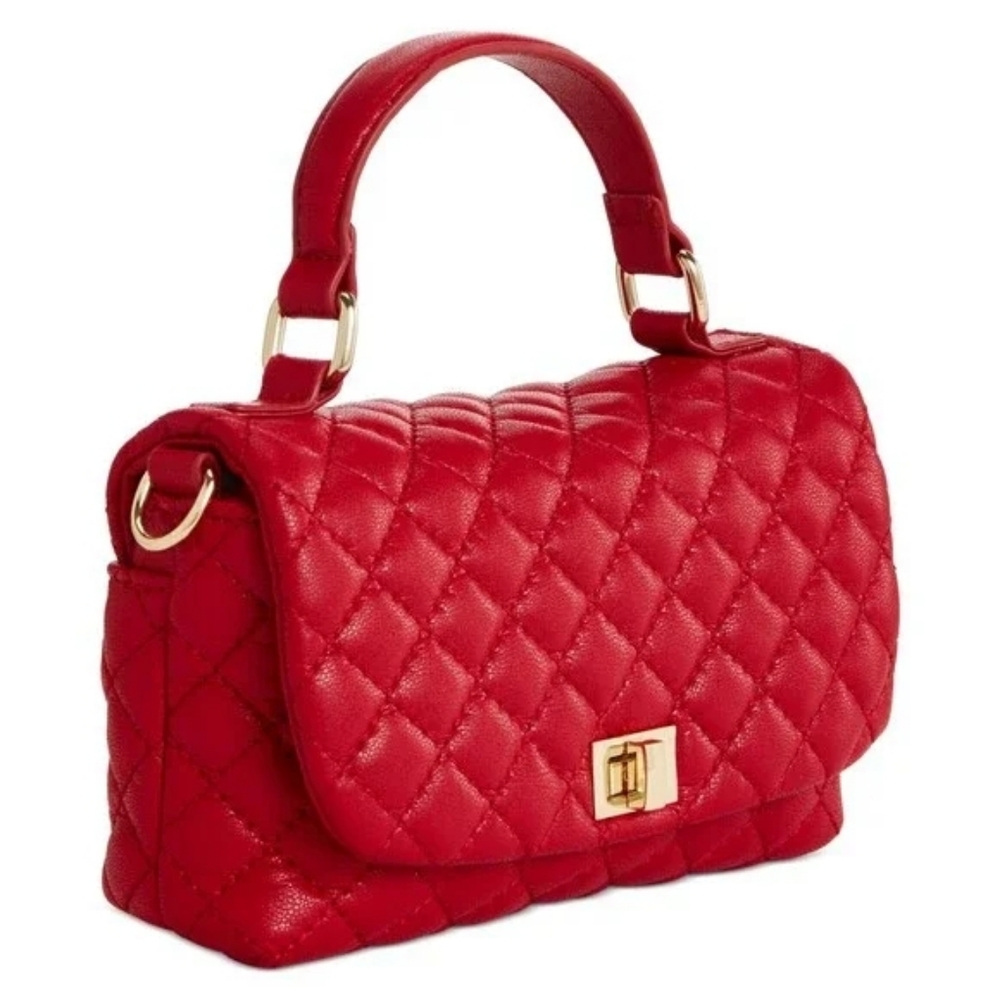 I.N.C. International Concepts Tollann Quilted Mini Bag Women's  Red Pepper NWT
